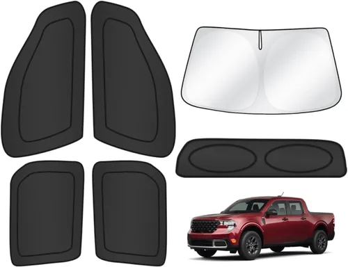 Vista 21 de T TGBROS Parasol para parabrisas para BMW X1 F48 2016 2017 2018 2019 2020 2021 2022 para ventana de automóvil, con bloqueo UV grueso y opaca