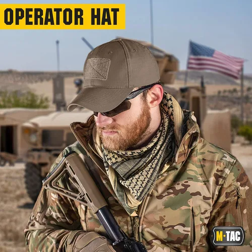 Vista 12 de M-Tac Sombrero de operador, gorra de béisbol táctica, sombrero de parche de estilo militar para hombres y mujeres