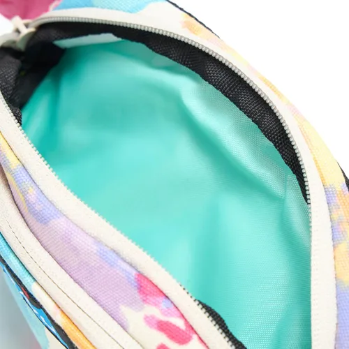 Vista 5 de KAVU Go Time Cartera Cruzada Plegable Bi-Fold con Correa de Cuerda Teñido anudado de playa