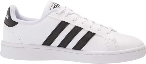Vista 6 de adidas Tenis Grand Court para mujer Cloud WhiteLight PurpleCore Black