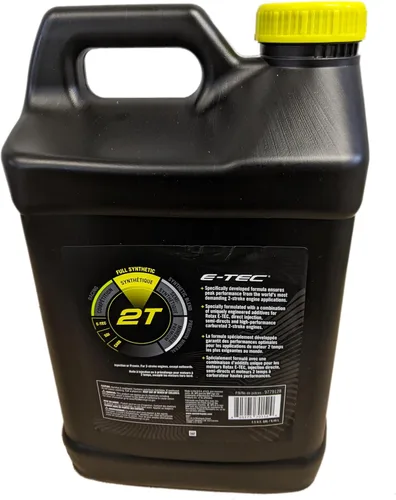 Vista 2 de Aceite sintético BRP Ski-Doo Can-Am Sea-Doo OEM XPS de 2 tiempos, 2.5 galones, 9779128