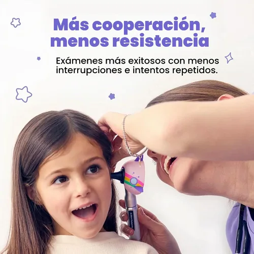 Vista 5 de Playhouse MD Rocketship - Juego de cubierta para otoscopio para exámenes
