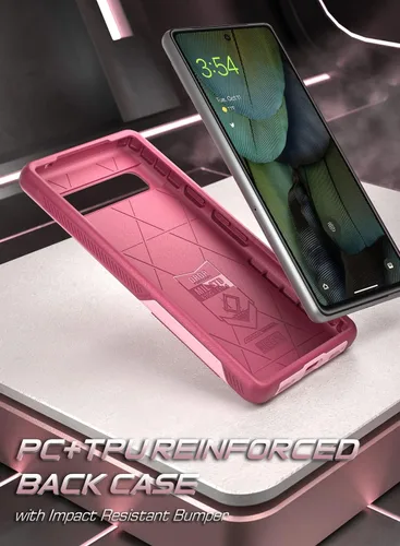 Vista 5 de Poetic Neon Series - Funda compatible con Pixel 7A 5G de 6.1 pulgadas, doble capa, resistente, resistente, ligera, delgada, a prueba de golpes