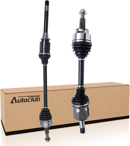 Vista 21 de AUTOCLUB Eje delantero CV 4WD para Dodge Durango 2001-2003 2001 2002 2003 2004 Dodge Dakota lado del conductor eje de repuesto 66-3324 AWD