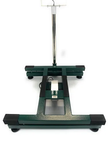 Vista 5 de 1,000 lb Digital Floor 24" x 24" Báscula de banco Plataforma electrónica Envío 1,102.3 lbs