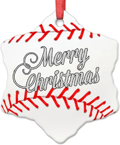 Vista 8 de Adornos de pelota de tenis para árboles de Navidad, adornos deportivos de Navidad personalizados 2022, adornos colgantes conmemorativos de Navidad