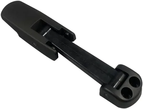 Vista 2 de Bisagra de goma con cierre de capó delantero con soporte compatible con Ford F650 F750 2000-2019