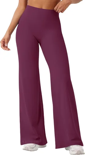 Vista 13 de YEOREO Ease - Leggings rectos para mujer, pantalones de yoga para gimnasio Amarillo (Butter Yellow)
