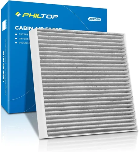 Vista 20 de PHILTOP Filtro de aire de cabina HEPA con carbón activado, compatible con Tesla modelo 3 2017-2025, modelo Y 2020-2025, filtro para arriba el olor a