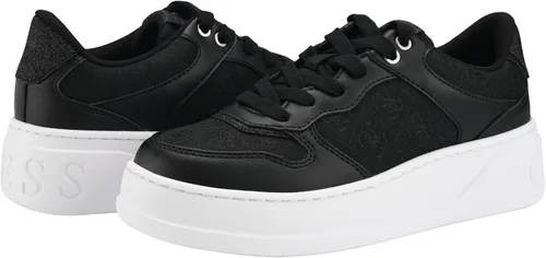 Vista 6 de GUESS US Cleva Logo - Tenis bajos para mujer, Wht Floral