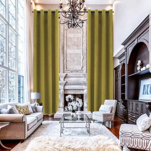 Vista 17 de Cortinas de lujo suaves de terciopelo extra largas, colección de franela hecha a medida Multicolor