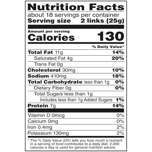Vista 2 de Duke's Pork Original Smoked Shorty Sausages, 16 oz.