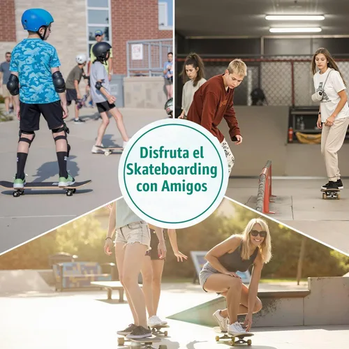 Vista 2 de Patinetas Composición de mariposas azules Morpho y mariposas blancas sobre blanco Monopatín cóncavo clásico Cosas geniales Regalos para adolescentes