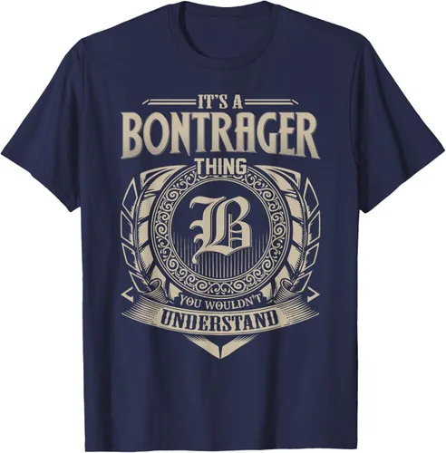 Vista 19 de Camiseta vintage It's A BONTRAGER Thing You Wouldn't Understand Name, Negro