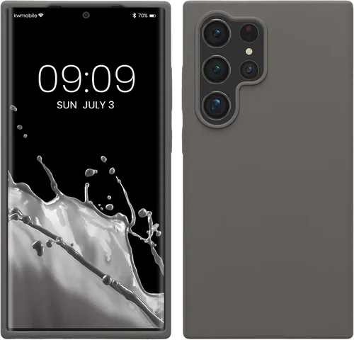 Vista 325 de kwmobile Funda compatible con Samsung Galaxy S9 - Funda de silicona TPU con acabado suave - Blue Reef