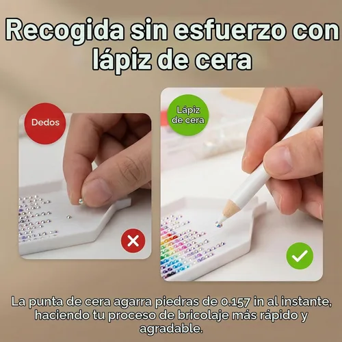 Vista 5 de Juego de 8000 piezas de diamantes de imitación deslumbrantes de resina
