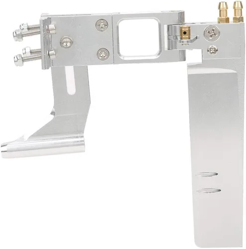 Vista 8 de Conjunto de timón de barco a control remoto, eje flexible de 0.2 pulgadas con soporte Kits de timón integrado de 4.3 pulgadas para modelo de barco