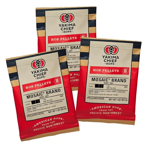 Vista 8 de Home Brew Ohio Mosaic Hop Pellets 3 oz.