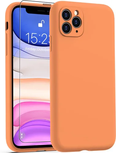 Vista 38 de Goodon Funda para iPhone 11 Pro con protector de pantalla - Protección mejorada de la cámara - Forro de microfibra suave - Funda protectora
