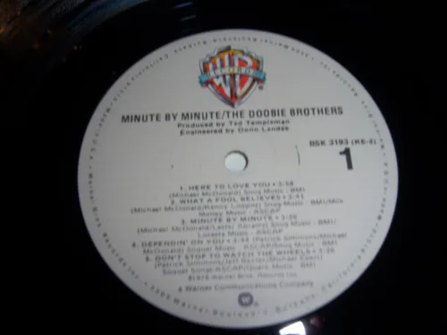 Vista 4 de Doobie Brothers, The - Minute By Minute - Warner Bros. Records - WB 56 486, Warner Bros. Records - BSK 3193