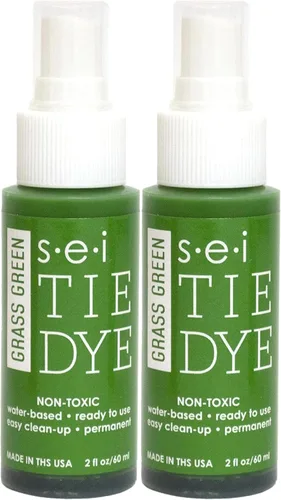 Vista 26 de S.E.I. Botella de Spray de Tie Dye del 4 de Julio: 2oz. Spray de Tinte para Tela No Tóxico, Tinte Permanente para Ropa DIY, Un Paso, Suministros