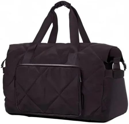 Vista 8 de Bolsa deportiva de gimnasio para mujeres y hombres, bolsa de lona ligera de mano para viajes, deportes, gimnasio, yoga, resistente al agua