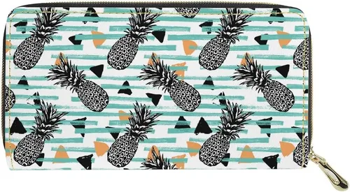 Vista 3 de Cartera de viaje para mujer, estilo bohemio, monedero, monedero, embrague, funda para teléfono celular