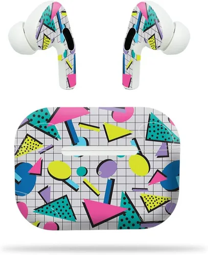 Vista 9 de MightySkins - Compatible con Apple AirPods Pro - Acid Trippy Funda protectora de vinilo duradera y única Fácil de aplicar, quitar y cambiar