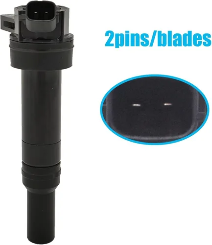Vista 4 de OYEAUTO Paquete de bobina de encendido UF651 27300-2E000 y bujías de iridio 18851-11070 Juego de 4 Compatible con Hyundai Tucson, Elantra, Elantra