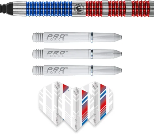 Vista 3 de Winmau Darts - Sniper Wildcats Blackout - 90% Tungsten Soft Tip Darts - Includes Dart Flights and Shafts