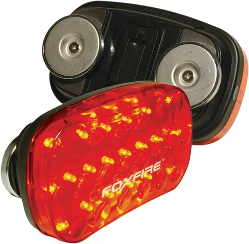 Vista 2 de FOXFIRE Luz LED intermitente magnética - solo luz - Rojo