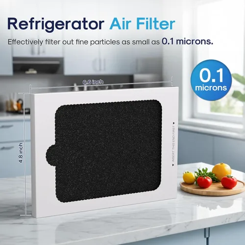 Vista 2 de EAFCBF Filtro de aire para refrigerador, repuesto para Pure Air Ultra EAFCBF, 24204780, PAULTRA, SCPUREAIR2PK, 242061001, 241754002, PS1993820