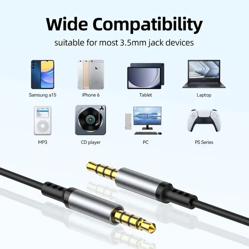 Vista 5 de Auriculares con cable con micrófono, auriculares intrauditivos con cable con sonido estéreo, auriculares con cable de aislamiento de ruido