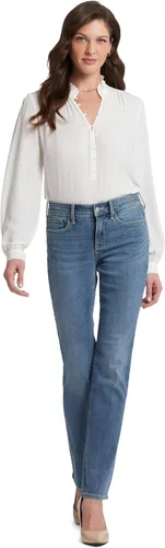 Vista 48 de NYDJ - Pantalones de mezclilla rectos Marilyn para mujer Biscayne