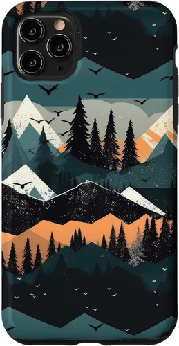 Vista 13 de iPhone 16 Abstract Outdoor Landscape Aesthetic Mountain Case