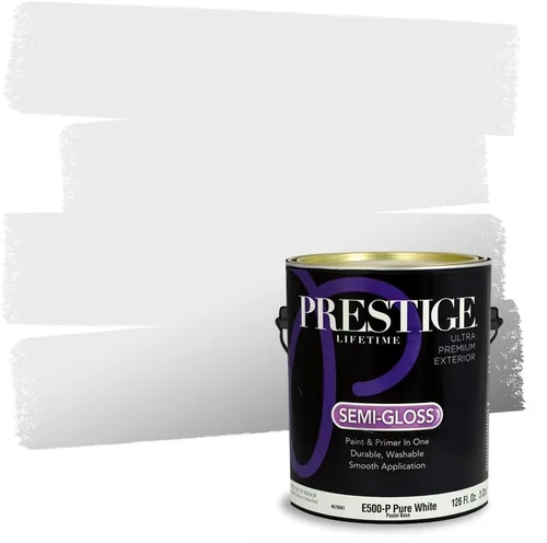 Vista 15 de PRESTIGE Pintura exterior e imprimación en uno, bingo, satén, 1 galón