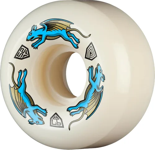 Vista 39 de Ruedas de patineta Powell Peralta Dragon Formula 88A, A2, 54mm x 39mm