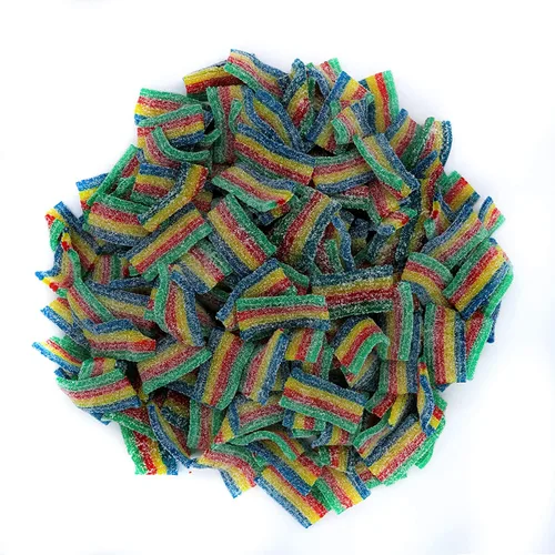 Vista 4 de Dulces de gomita ácida SweetGlob (1 libra, mango ácido)