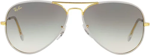 Vista 2 de Ray-Ban Gafas de sol unisex RB3025JM estilo aviador clásico de metal a todo