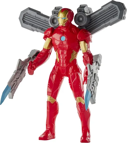 Vista 5 de Marvel Avengers Olympus Series Iron Man - Figura de acción de 9.5 pulgadas