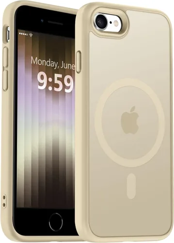 Vista 45 de MOCCA - Funda magnética resistente para iPhone XR de 6.1 pulgadas, compatible con MagSafe, funda con protección contra caídas de grado militar