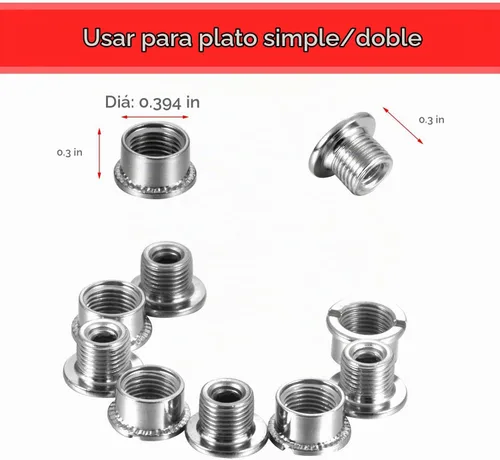 Vista 5 de Boao Plato ancho estrecho 32T 104 BCD con 4 pernos de piñón, 32T, negro