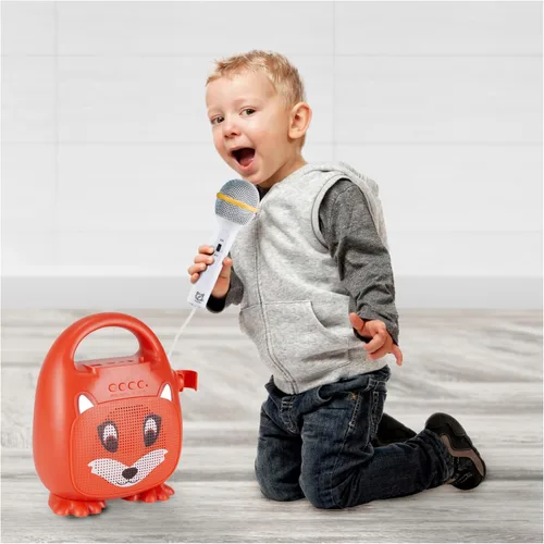 Vista 5 de Singimals - Altavoz de karaoke para niños con micrófono, da rienda suelta a la superestrella interior de tu hijo, Bluetooth v5.1, tiempo