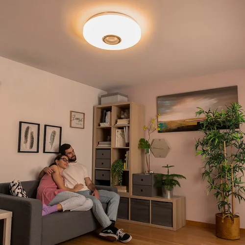 Vista 9 de Lámpara LED de Techo con Altavoz Lumavox InnovaGoods