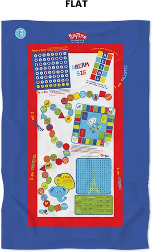 Vista 3 de playtime edventures - Juego de sábanas tamaño individual de microfibra azul- Sábanas de 3 piezas - Ultra suaves y transpirables- Incluye 65