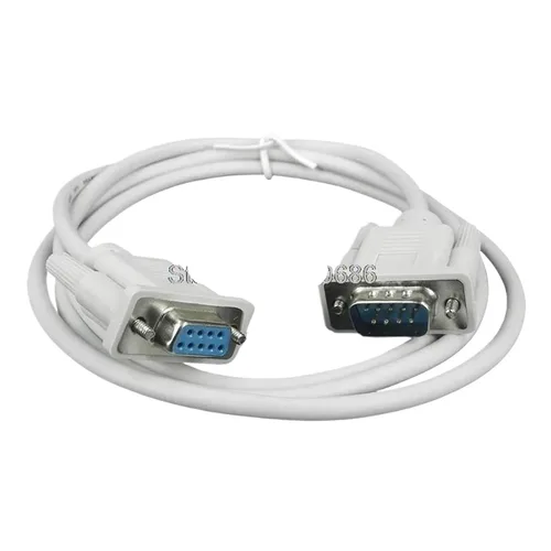 Vista 2 de 1.5M 9-pin Serial Cable RS232 Extension DB9 Male to Female 9PIN Straight Through RS232 Extender M F Cable Assembly