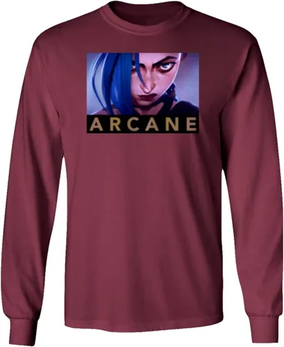 Vista 8 de Heroes of Arcane Animation Game League - Camiseta unisex de manga larga