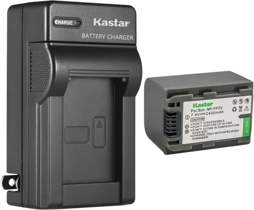 Vista 8 de Kastar Cargador de batería de pared de CA NP-FP70 / FP71 para Sony DCR-HC94, DCR-HC96, DCR-SR30, DCR-SR40, DCR-SR50, DCR-SR60, DCR-SR70, DCR-SR80