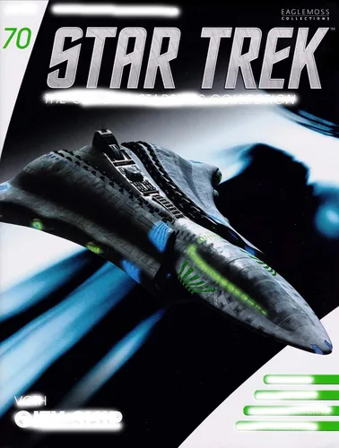 Vista 2 de Star Trek Starships Voth City Ship Die-Cast Vehicle with Collector Magazine #70
