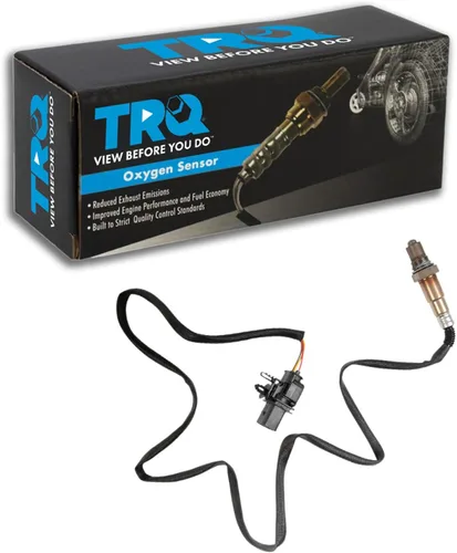 Vista 234 de TRQ Sensor de Oxígeno O2 de 4 Hilos de Banda Estrecha Compatible con VW Atlas 2.0L 2018-21, VW GTI 2.0L 2016-18, Audi A3 Quattro 2.0L 2015-18, VW